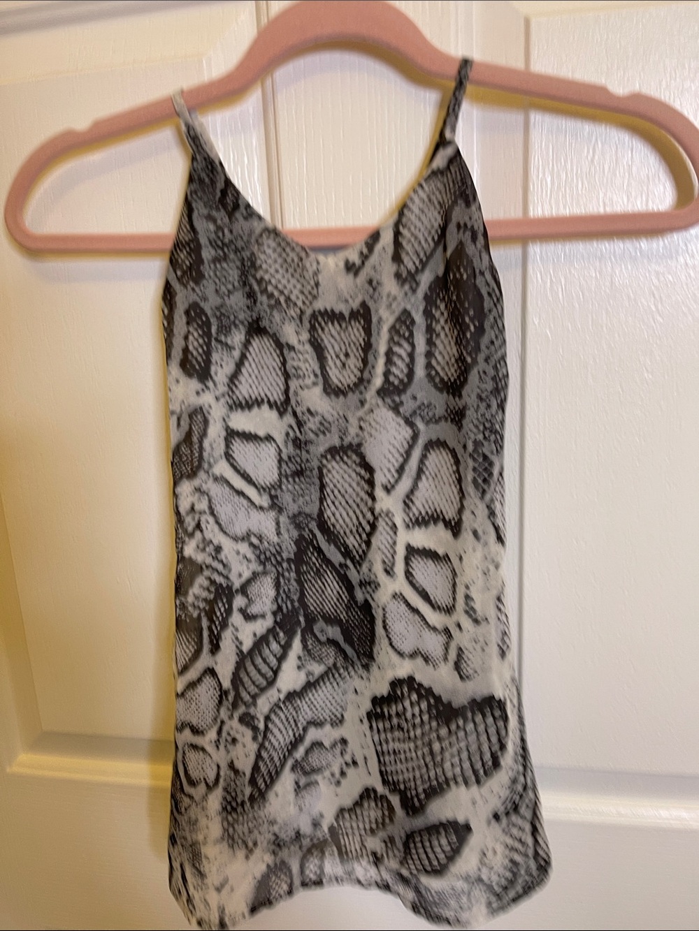 Girls - Bailey's Blossoms
Python Snake Print Dress - Gray & Black